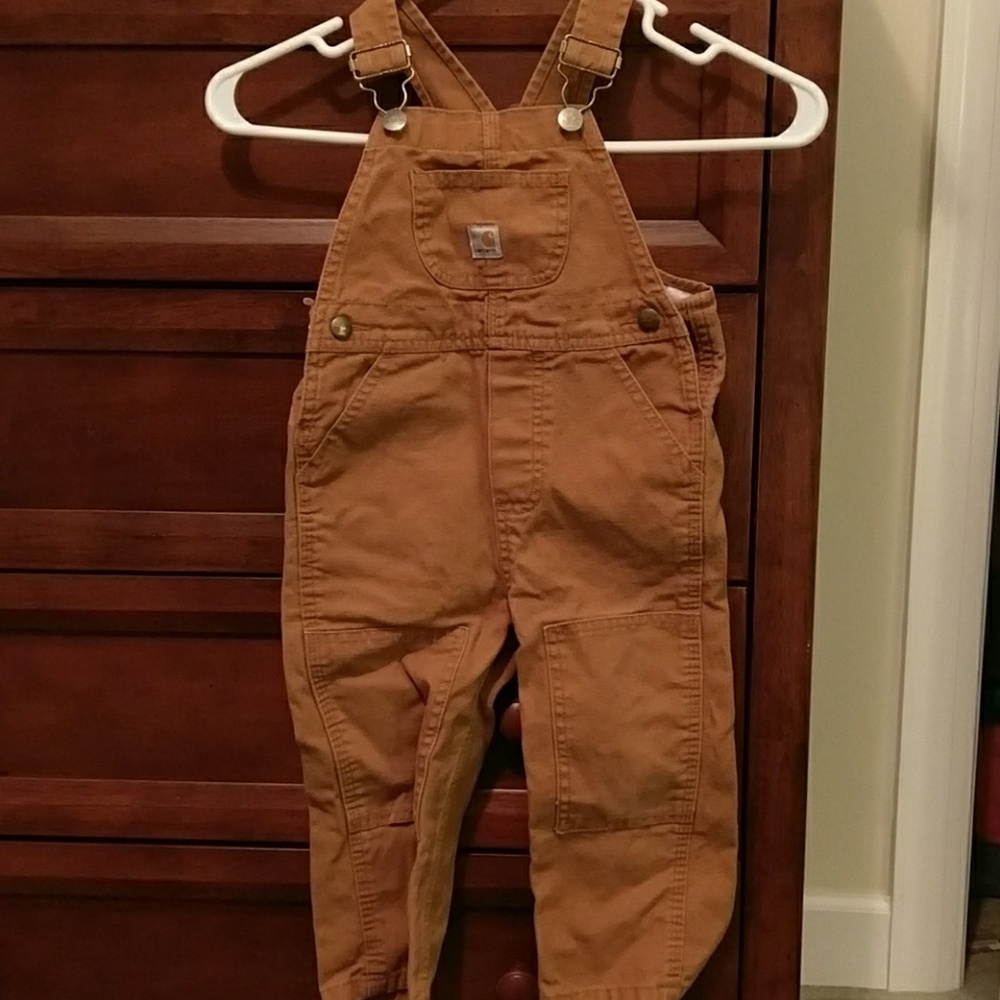Boys 2T Carhartt bibs